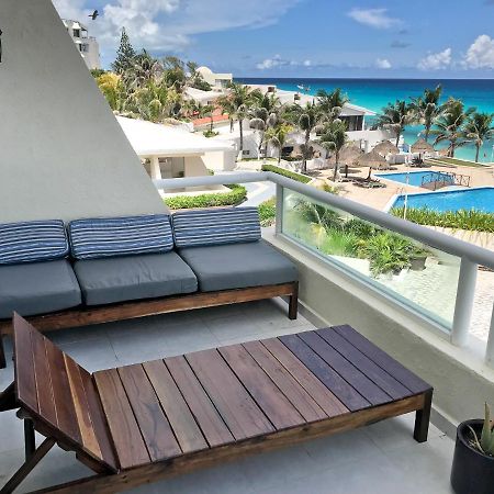 Apartment On The Beach With Terrace Ocean View, Brisas Cancun 01 By Beach & Ocean Apartments Bagian luar foto