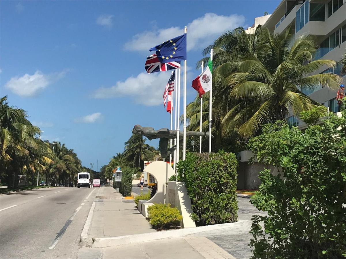 Apartment On The Beach With Terrace Ocean View, Brisas Cancun 01 By Beach & Ocean Apartments Bagian luar foto