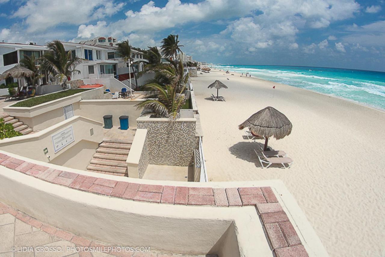 Apartment On The Beach With Terrace Ocean View, Brisas Cancun 01 By Beach & Ocean Apartments Bagian luar foto