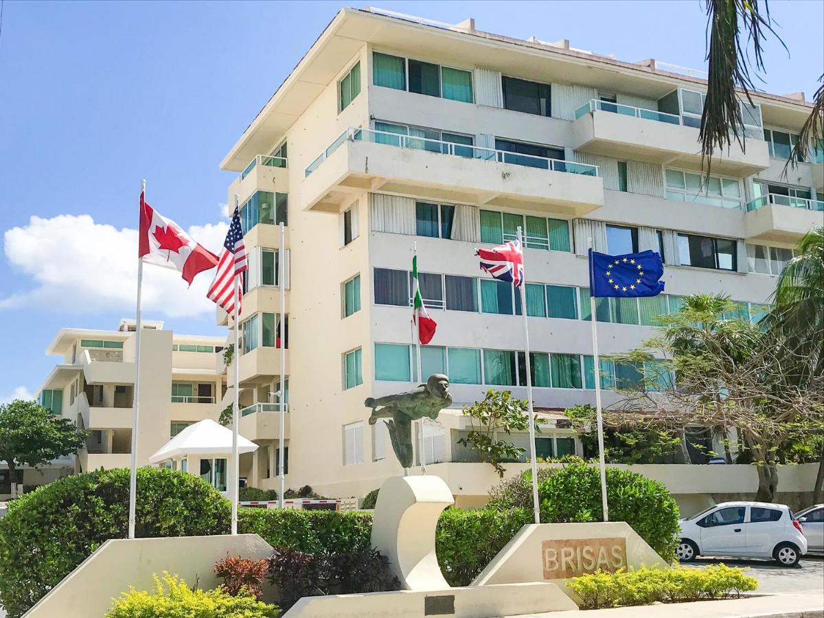 Apartment On The Beach With Terrace Ocean View, Brisas Cancun 01 By Beach & Ocean Apartments Bagian luar foto
