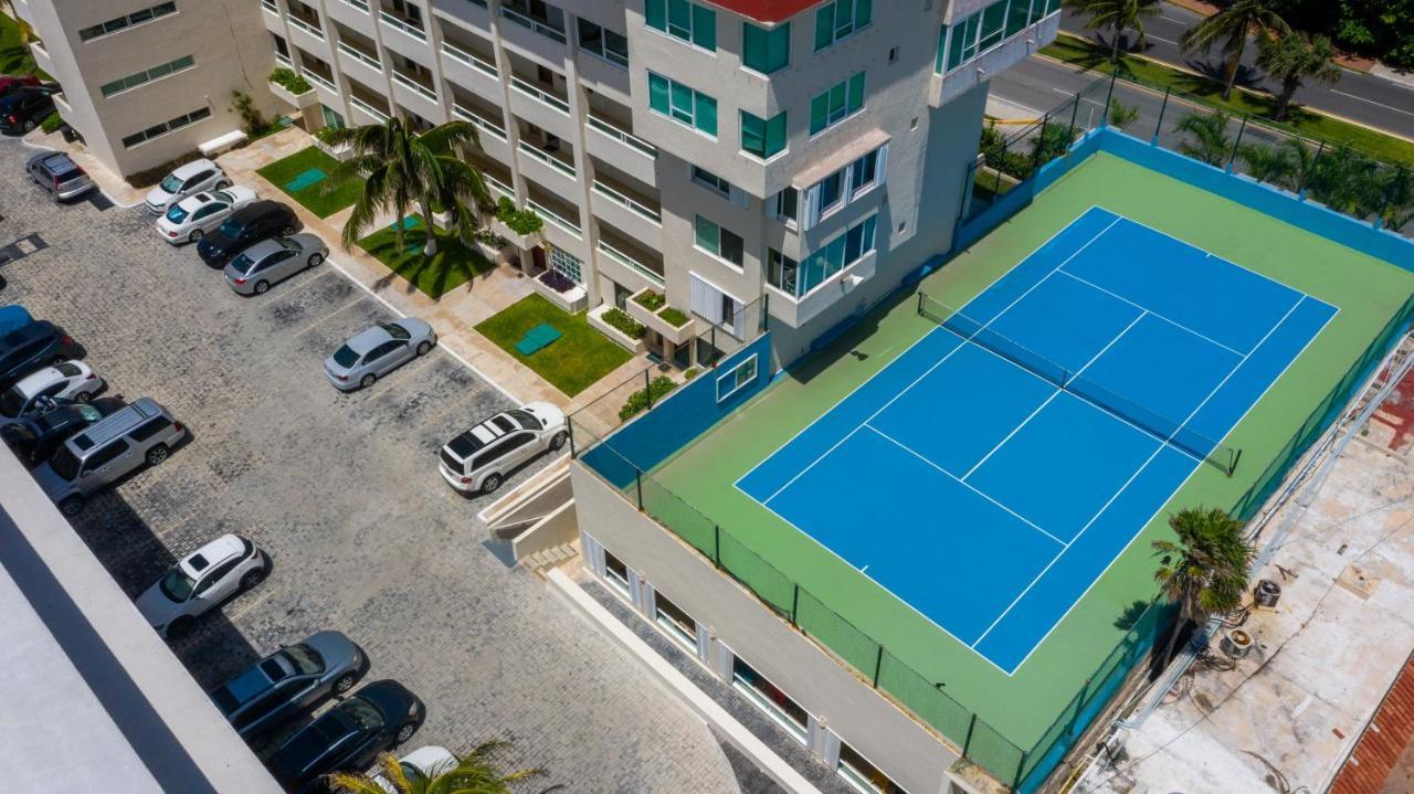 Apartment On The Beach With Terrace Ocean View, Brisas Cancun 01 By Beach & Ocean Apartments Bagian luar foto