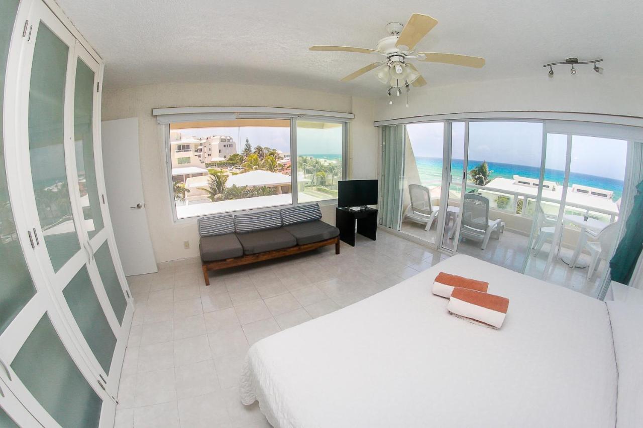 Apartment On The Beach With Terrace Ocean View, Brisas Cancun 01 By Beach & Ocean Apartments Bagian luar foto