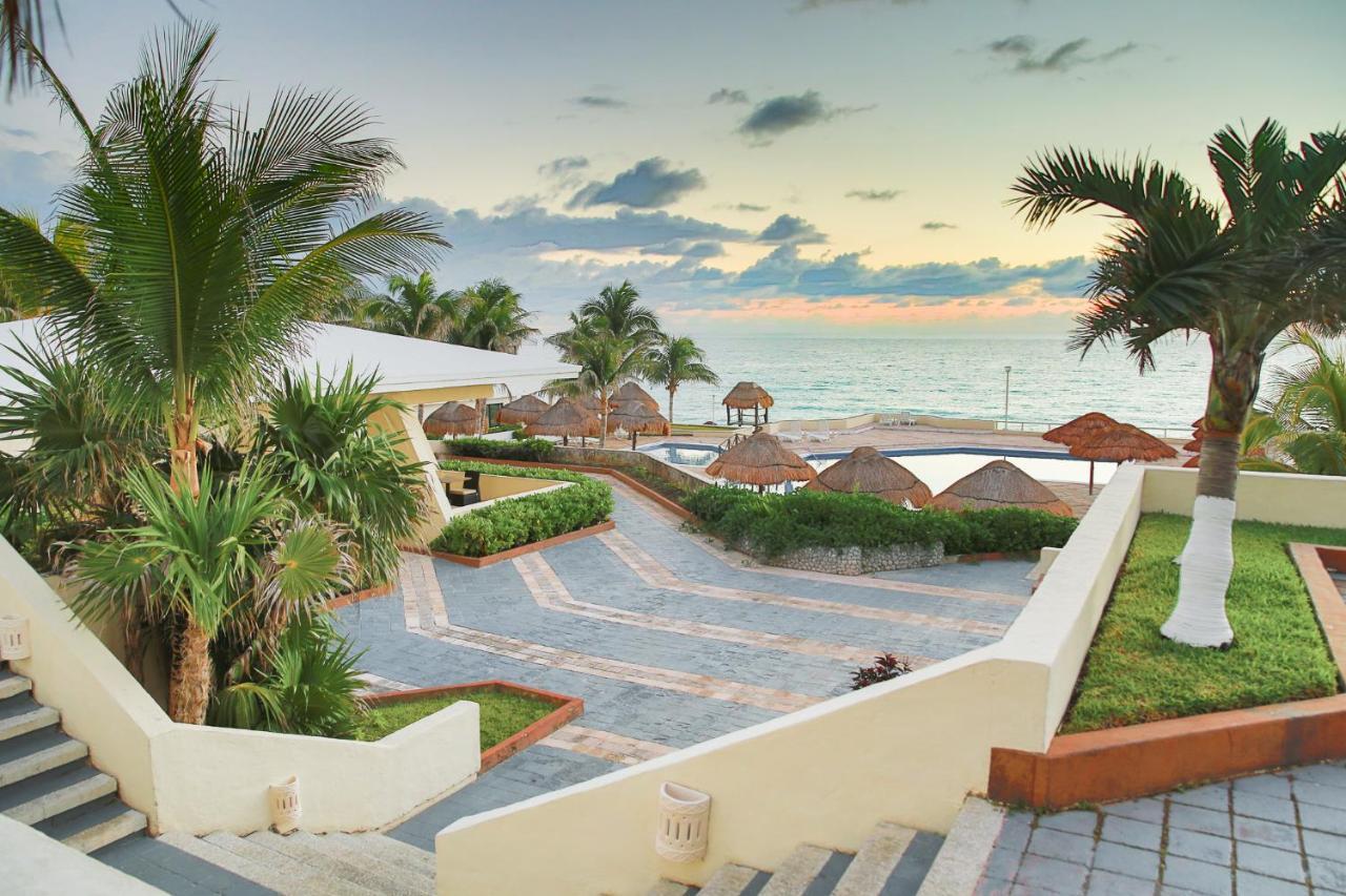 Apartment On The Beach With Terrace Ocean View, Brisas Cancun 01 By Beach & Ocean Apartments Bagian luar foto